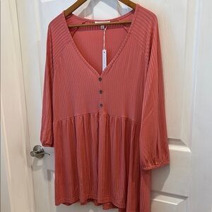 NWT Jane and Delancey 3/4 Sleeve Tunic Top
